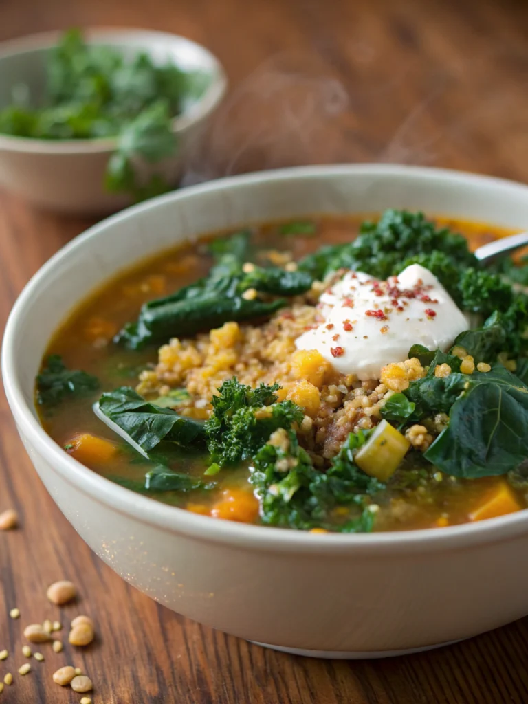 Kale & Quinoa Soup Bowl