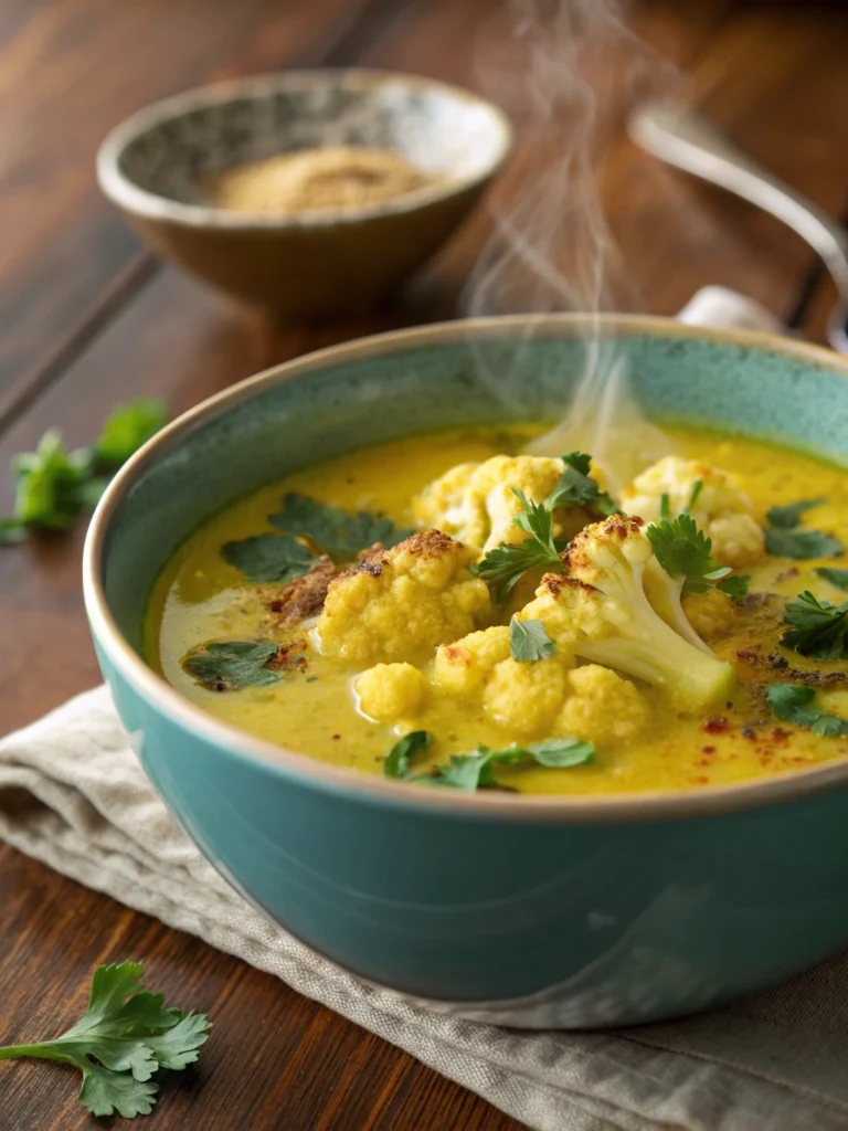 Turmeric Cauliflower Soup