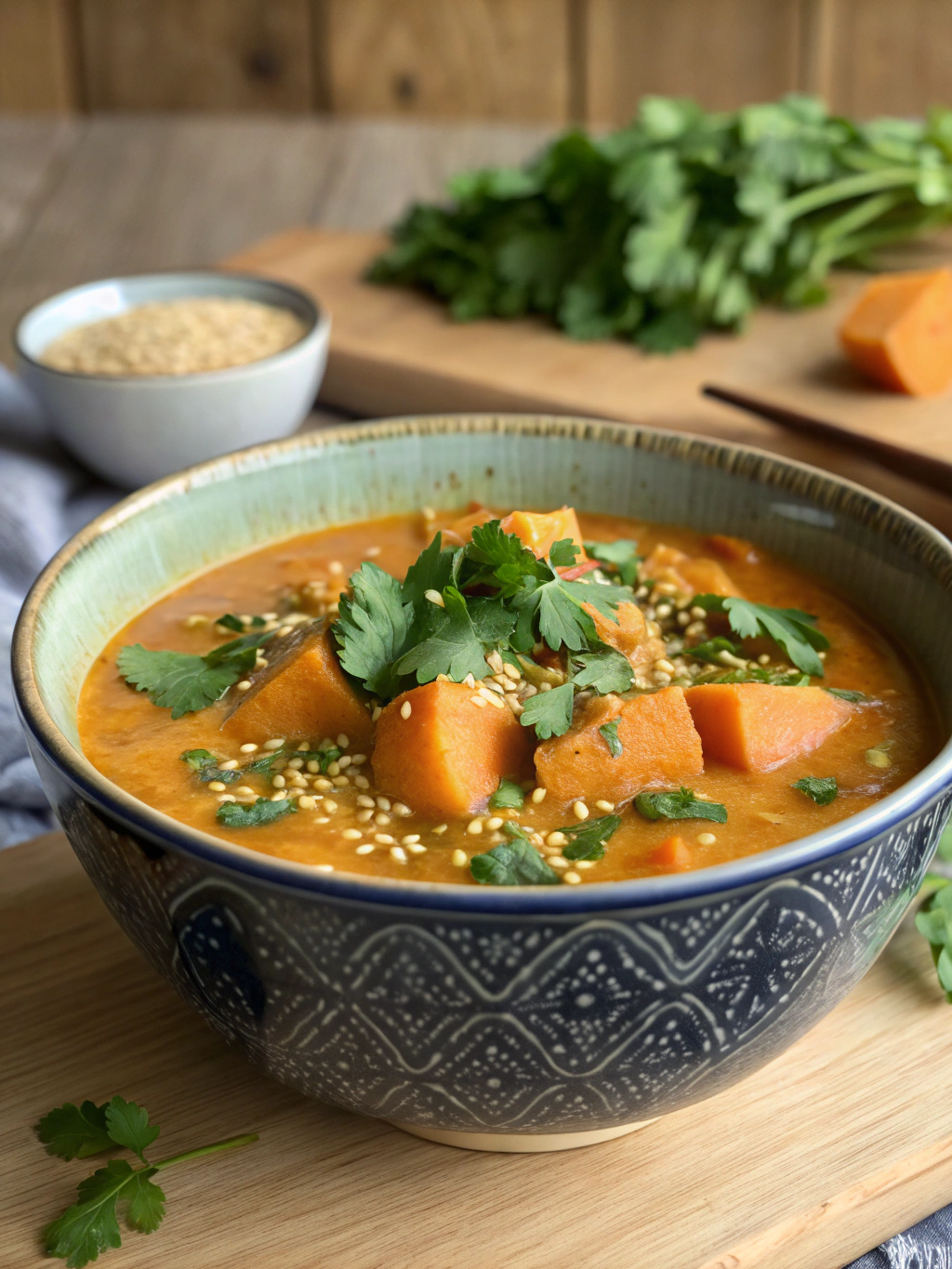 Thai Sweet Potato Soup