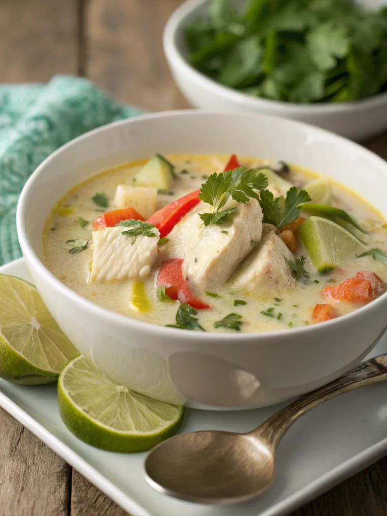 Caribbean Coconut Fish Soup