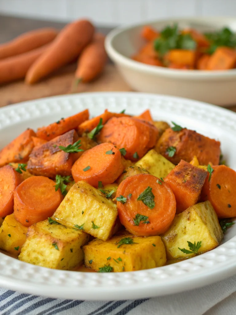 Carrot & Sweet Potato Bisque Carrot & Sweet Potato Bisque