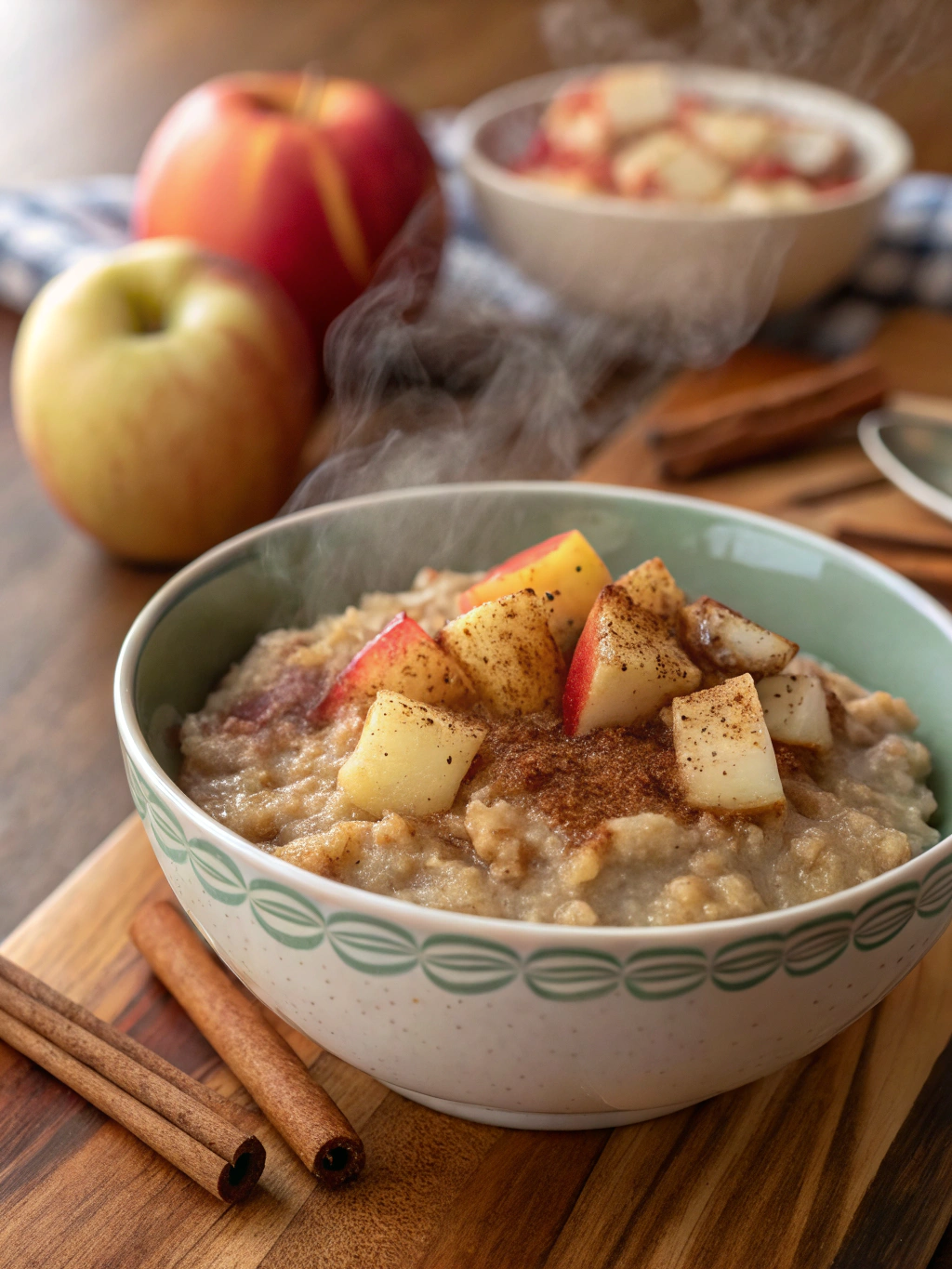 Thermomix Apple Cinnamon Porridge