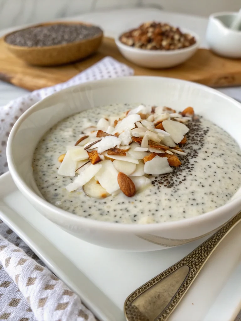 Thermomix Coconut Chia Pudding
