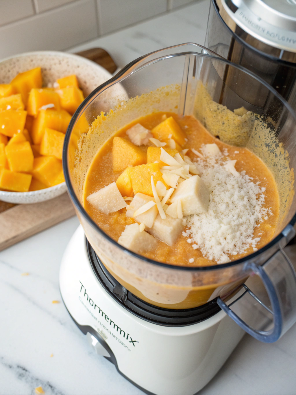 Thermomix Mango Coconut Smoothie