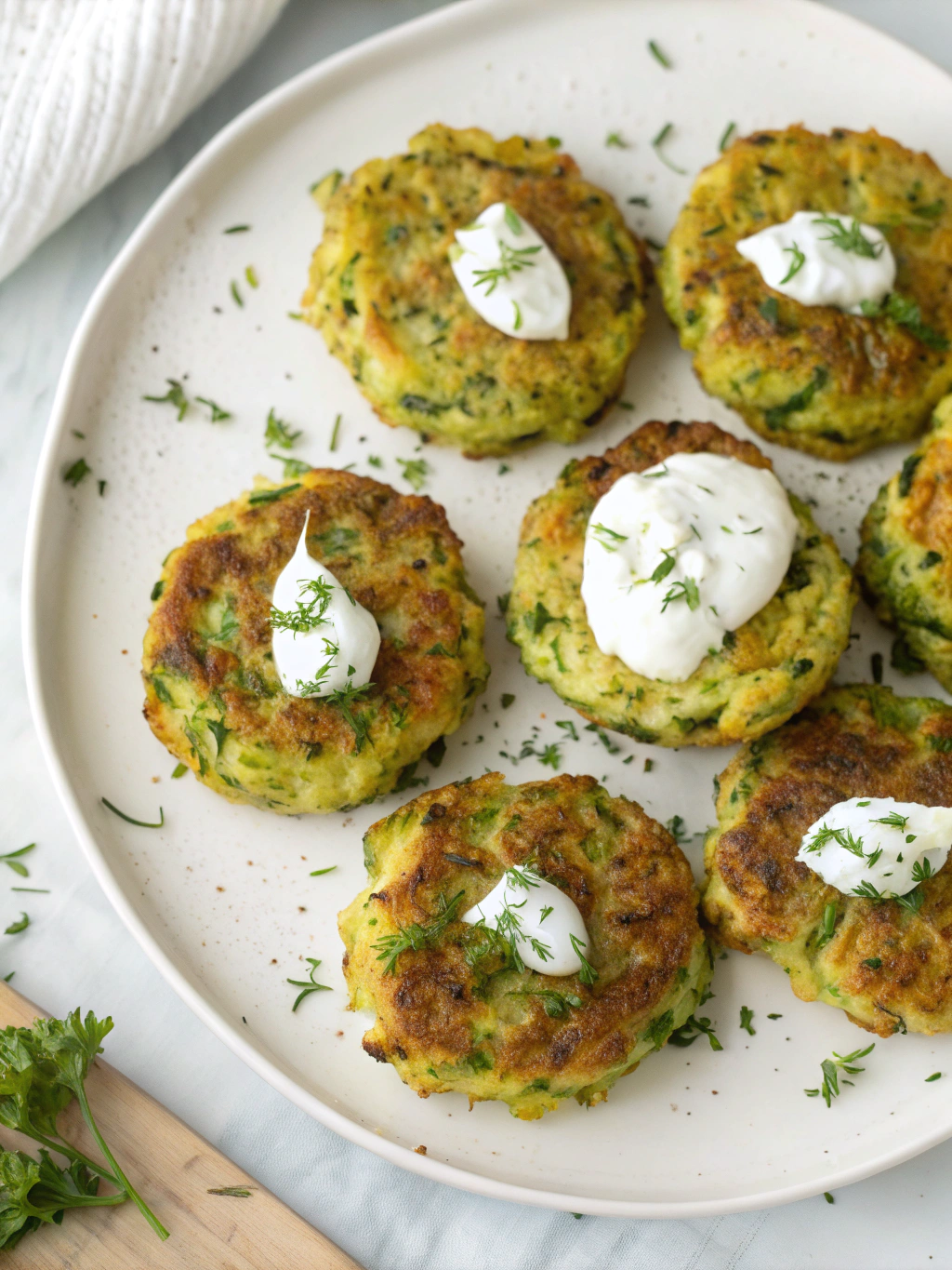 Thermomix Zucchini Fritter Bites