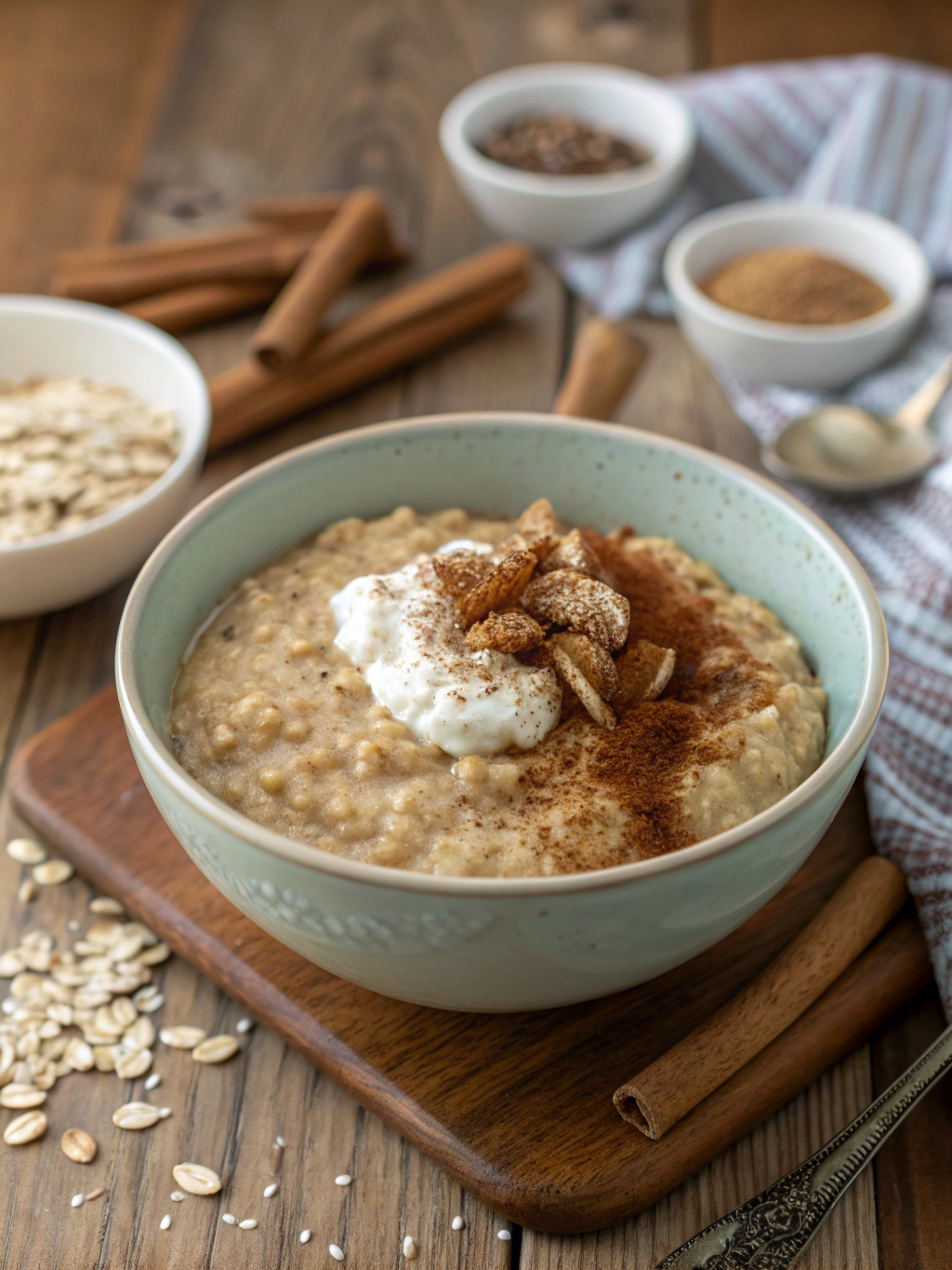 Thermomix Warm Spiced Porridge