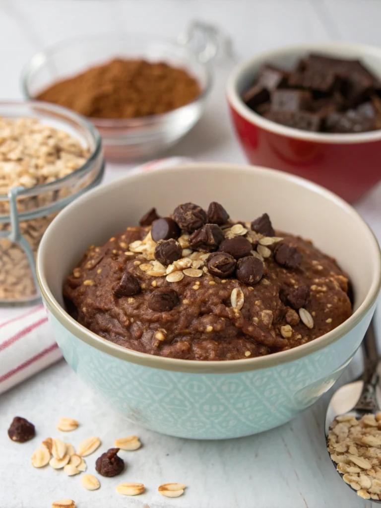 Thermomix Chocolate Oat Bowl Thermomix Chocolate Oat Bowl