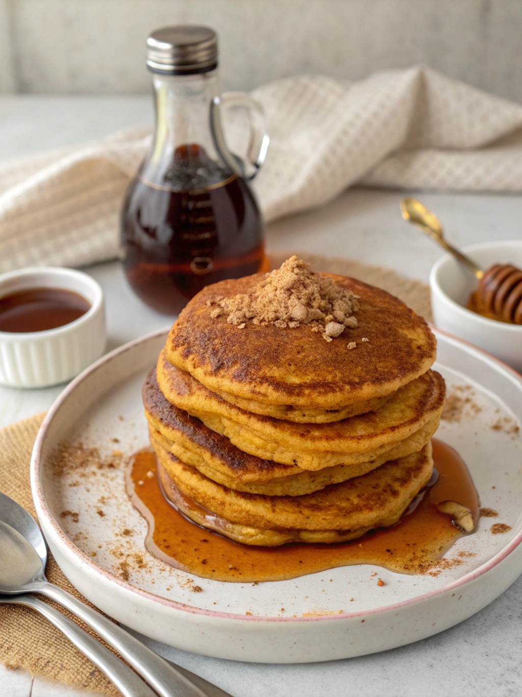 Thermomix Pumpkin Spice Pancakes