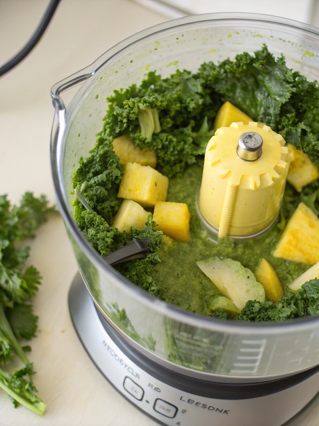 Thermomix Kale Pineapple Smoothie