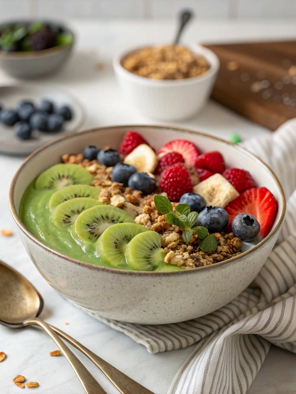 Thermomix Matcha Energy Bowl