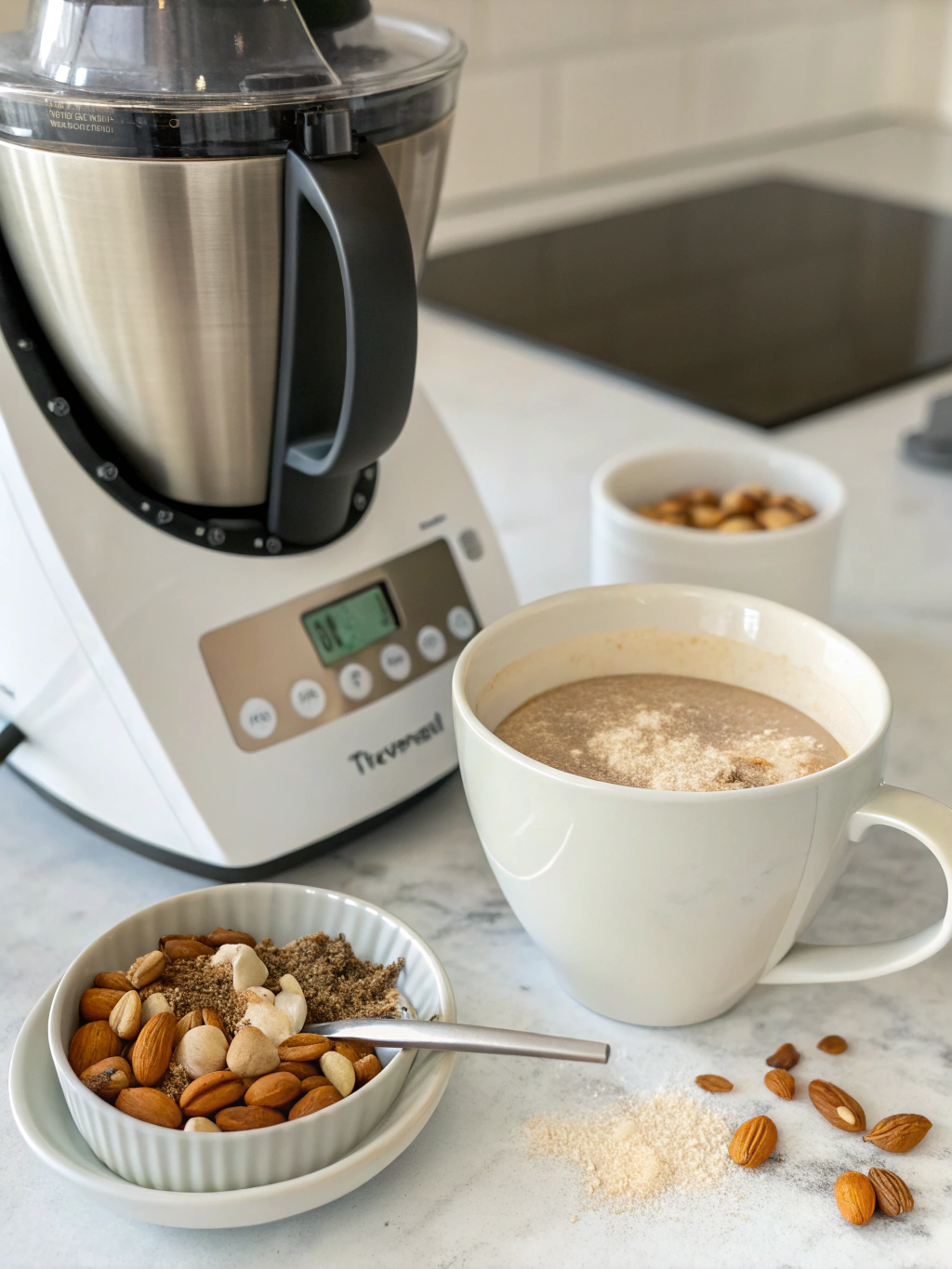 Thermomix Almond Milk Latte