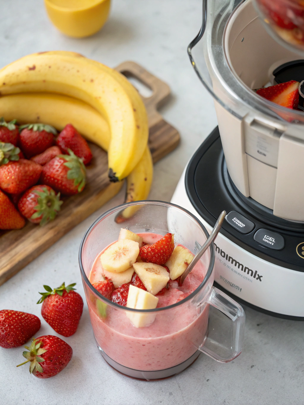 Thermomix Strawberry Banana Smoothie