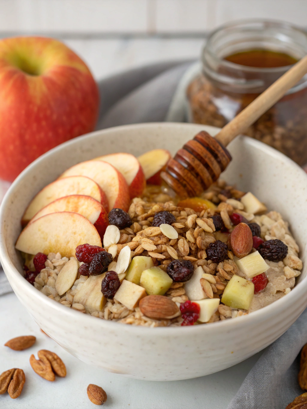 Thermomix Apple Raisin Muesli