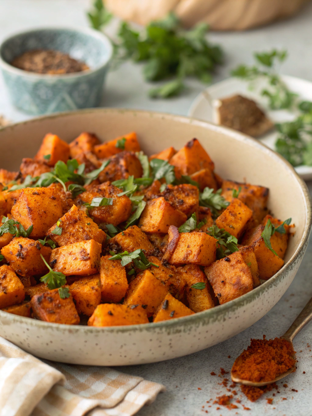 Thermomix Sweet Potato Hash