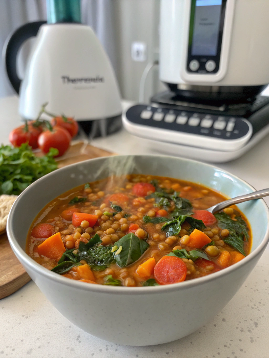 Thermomix Lentil Vegetable Soup