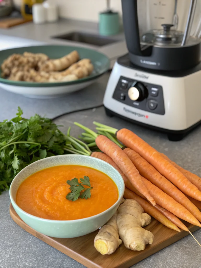 Thermomix Carrot Ginger Soup