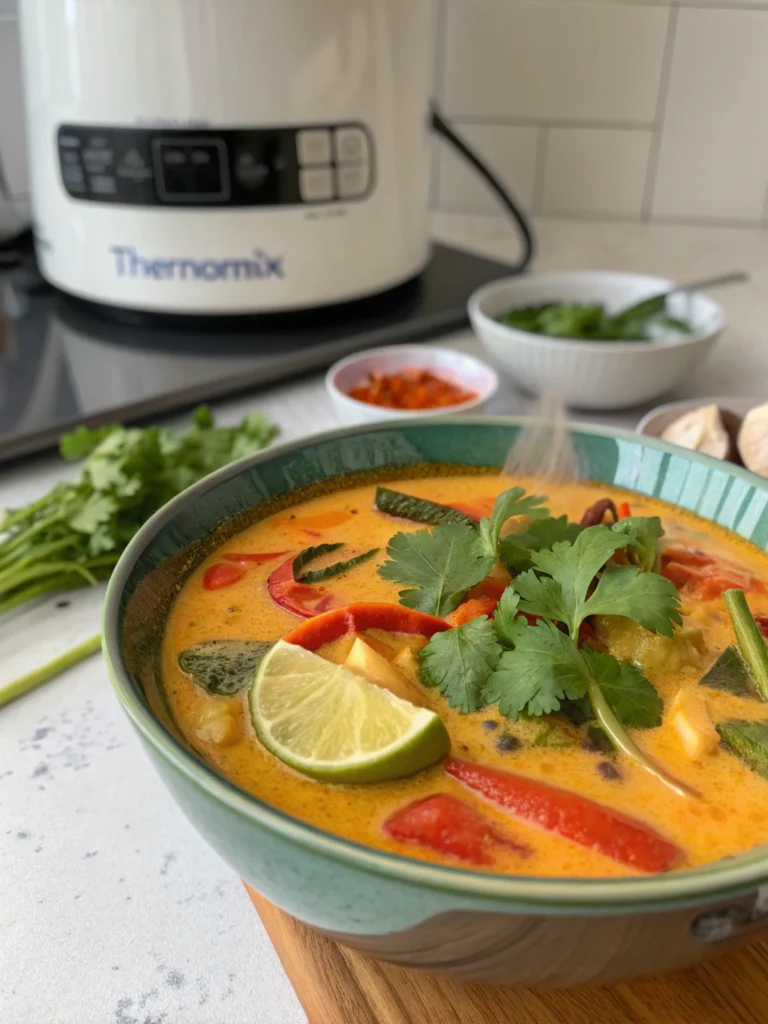 Thermomix Thai Coconut Curry Soup Thermomix Thai Coconut Curry Soup