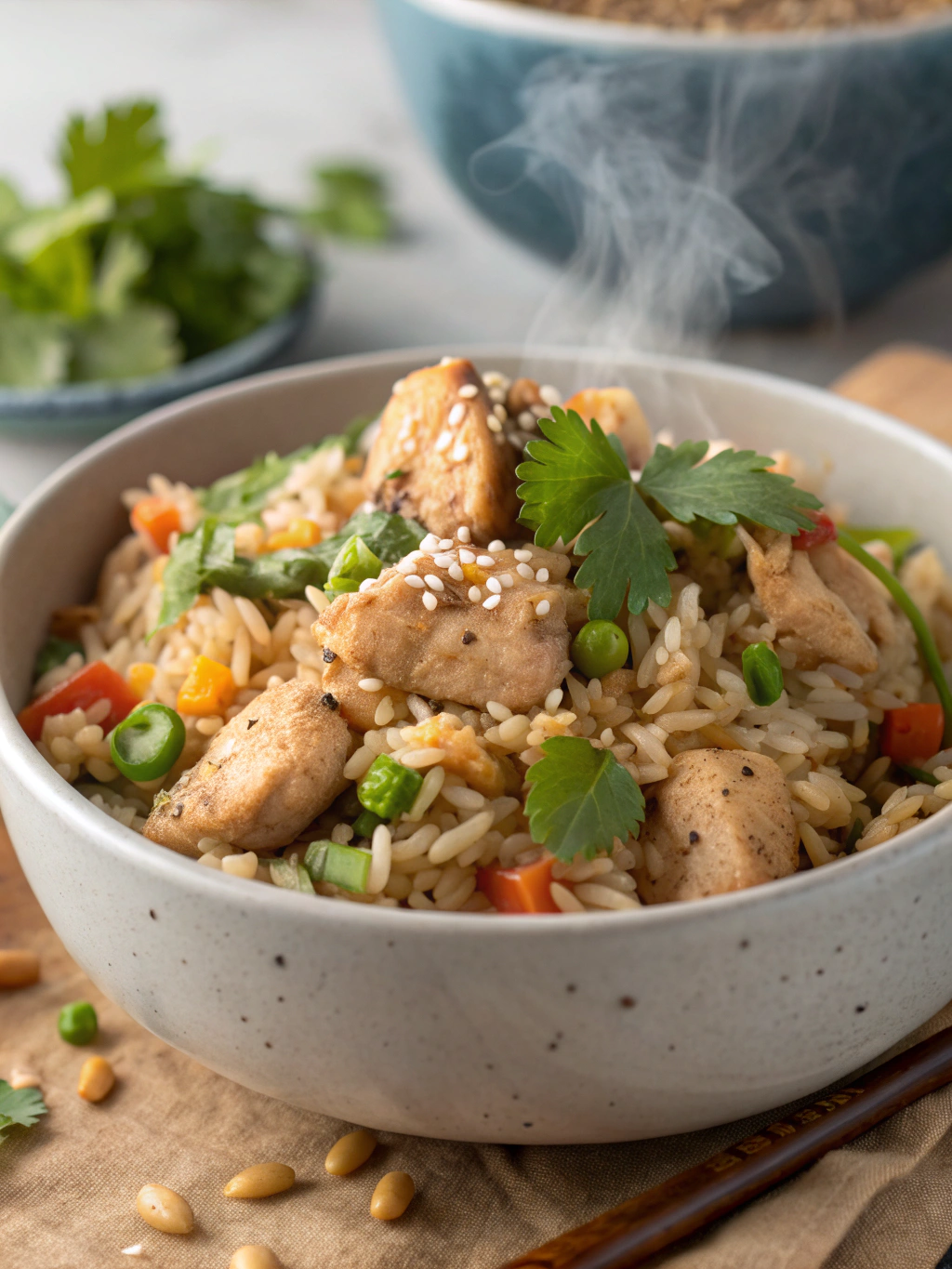 Thermomix Chicken Fried Rice