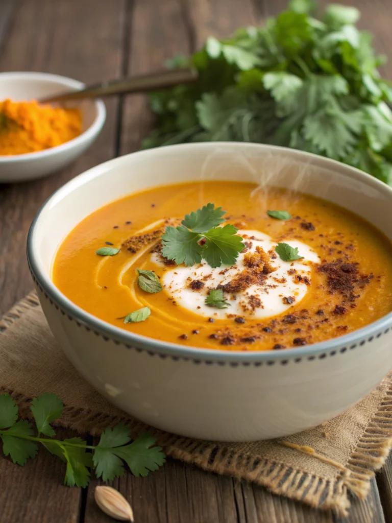 Thermomix Curried Pumpkin Soup