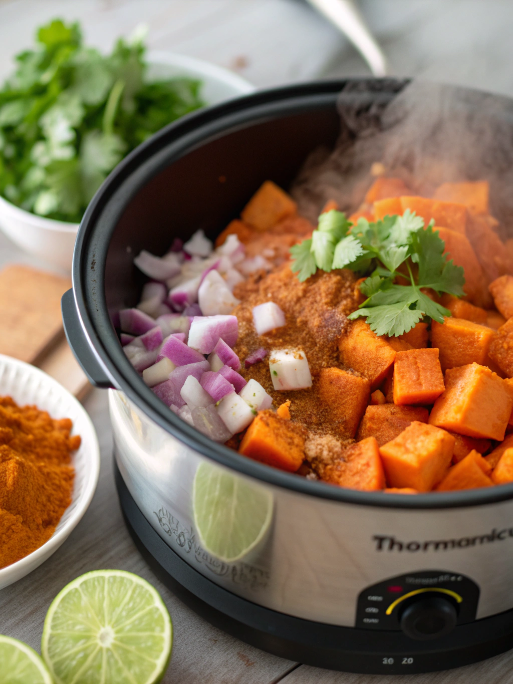 Thermomix Sweet Potato Curry