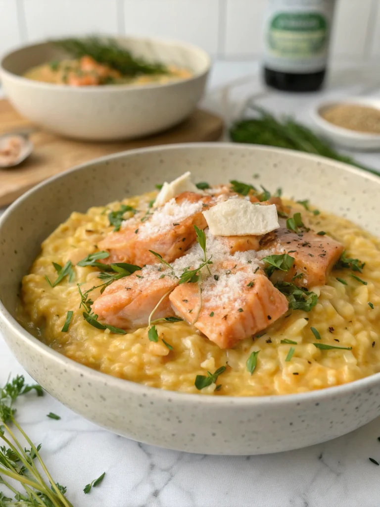 Thermomix Salmon Risotto Thermomix Salmon Risotto