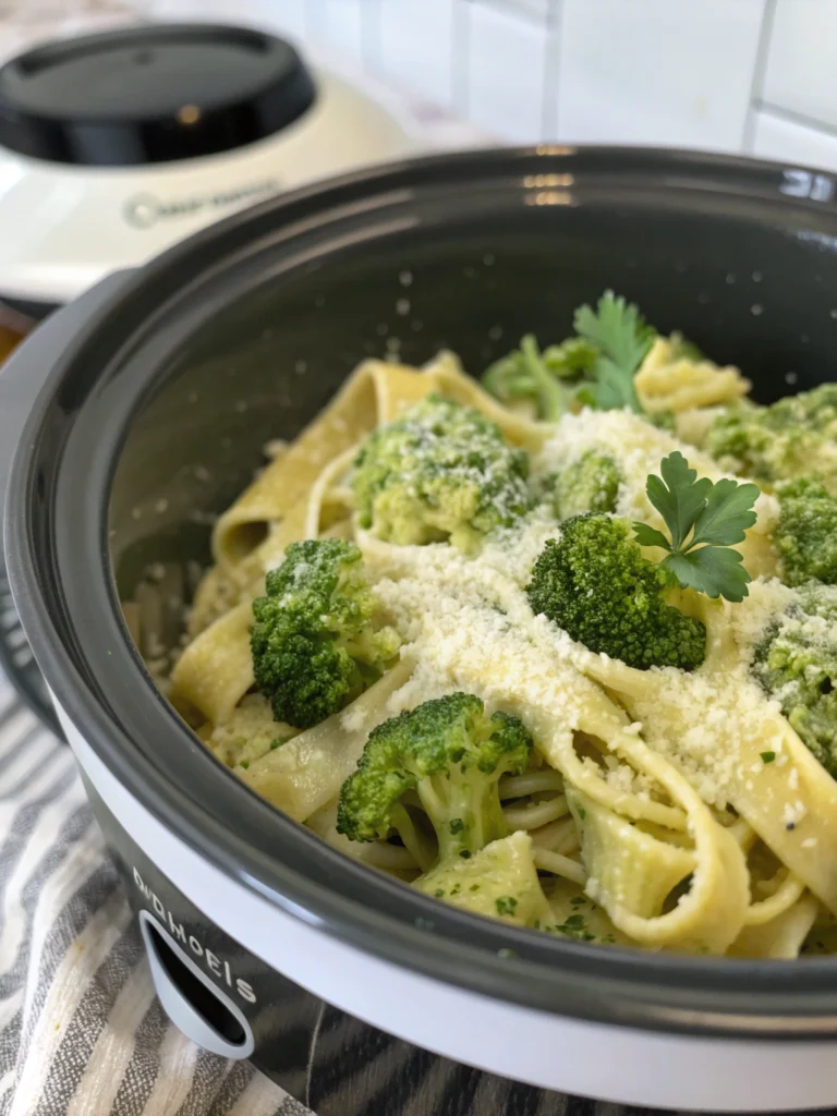 Thermomix Creamy Broccoli Pasta