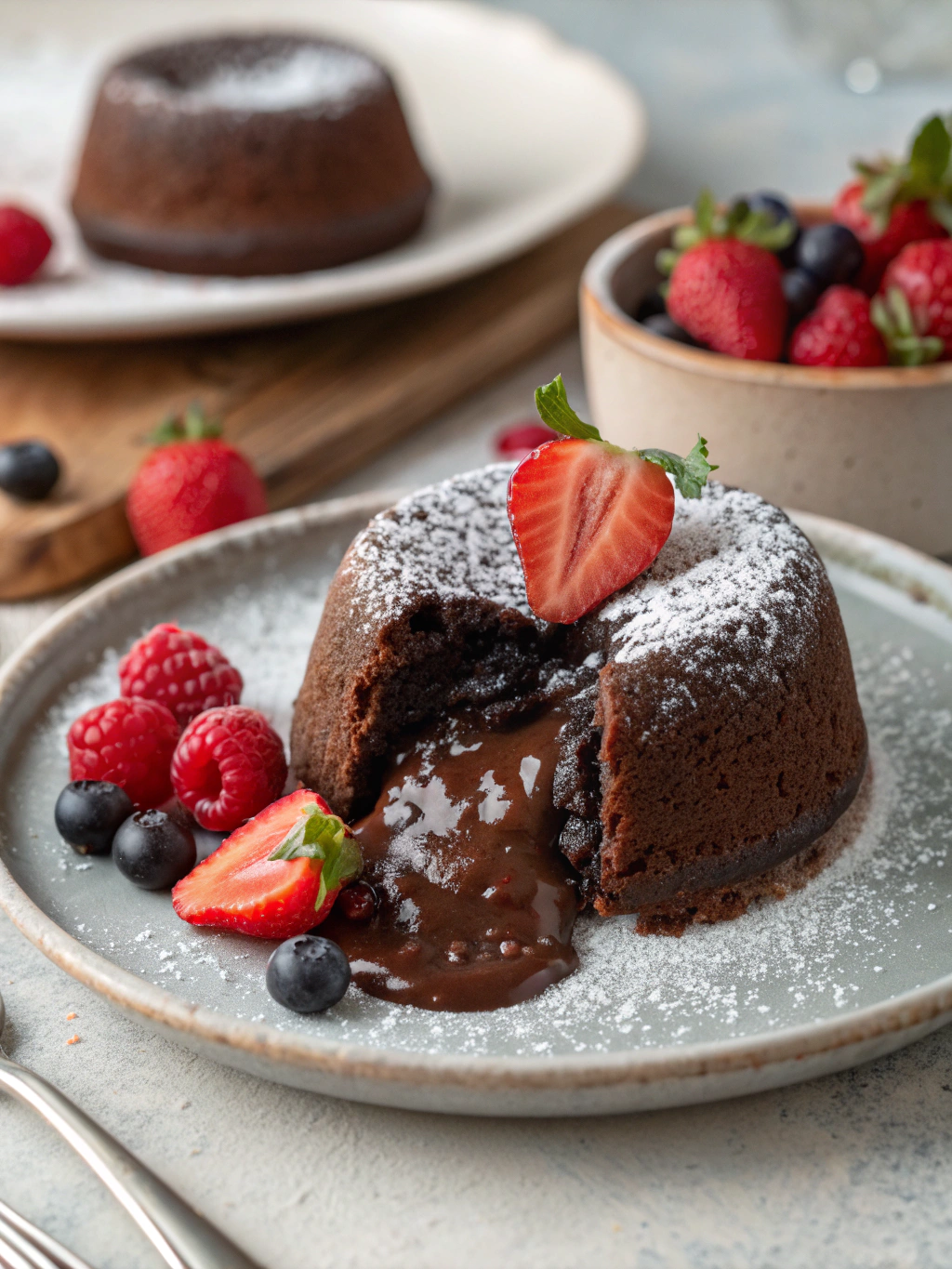 Thermomix Chocolate Lava Cake