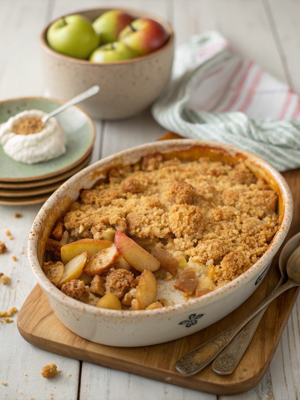 Thermomix Apple Crumble