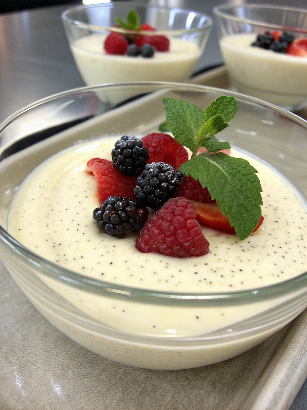 Vanilla Bean Panna Cotta