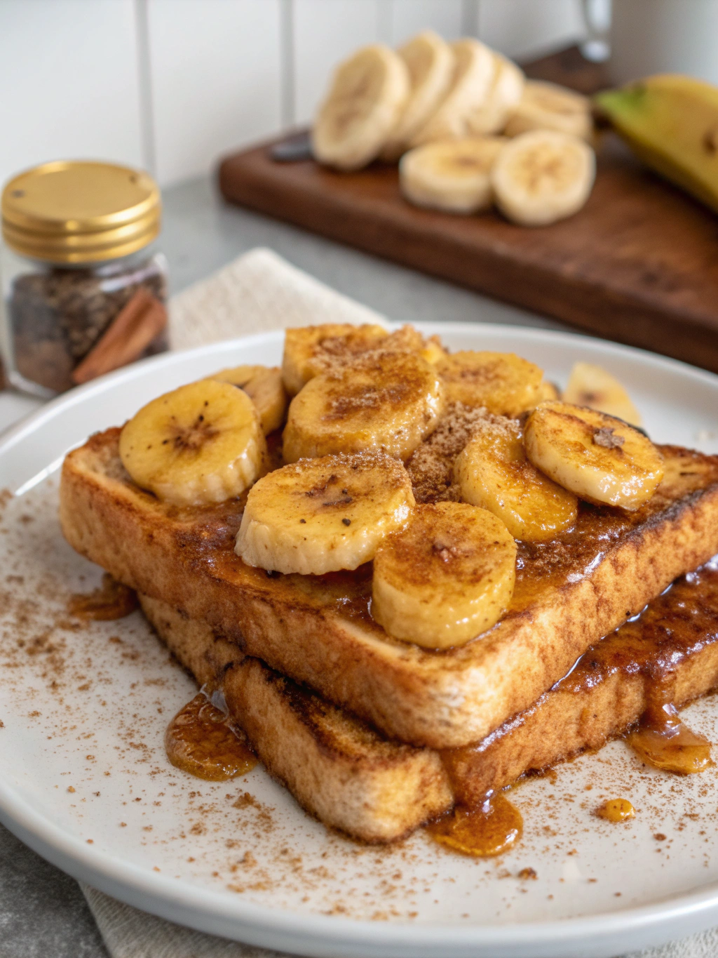 Caramelized Banana Toast
