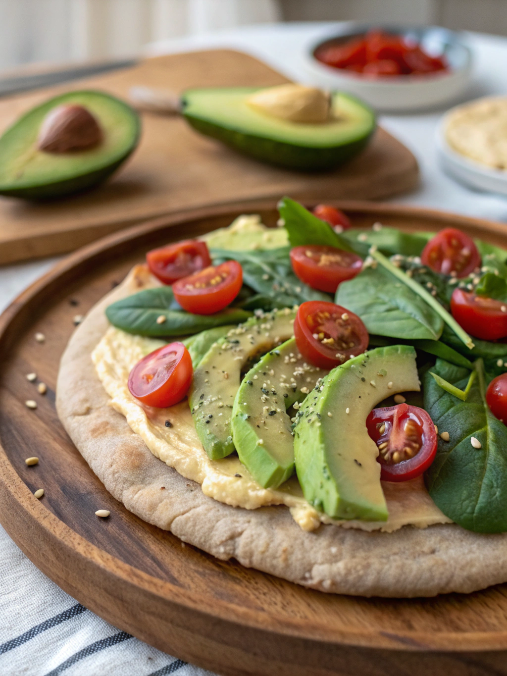 Vegan Breakfast Flatbread
