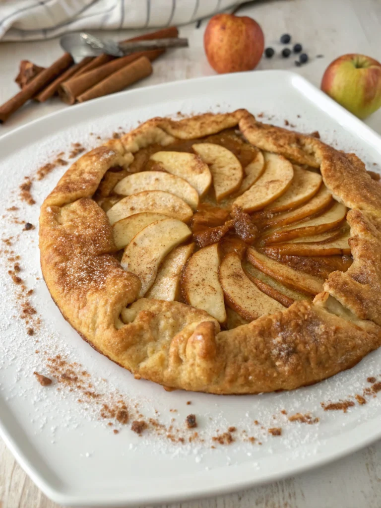 Caramel Apple Galette Caramel Apple Galette
