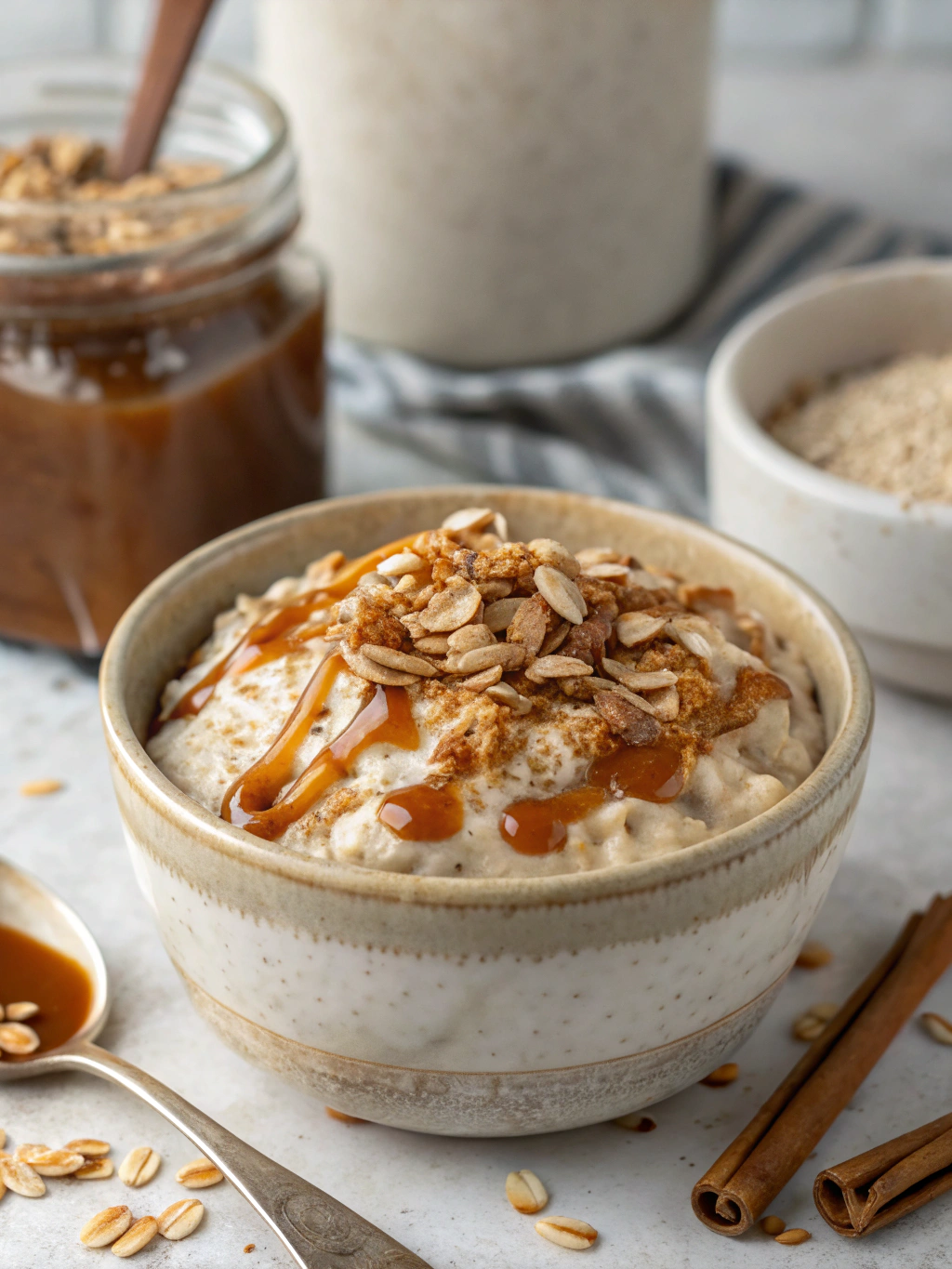 Caramel Latte Overnight Oats