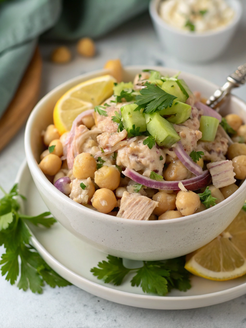 Chickpea “Tuna” Salad