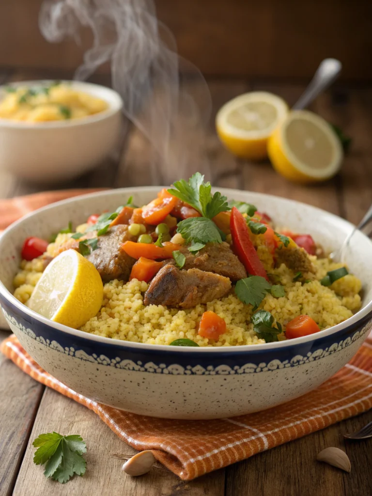Moroccan Couscous Bowl Moroccan Couscous Bowl