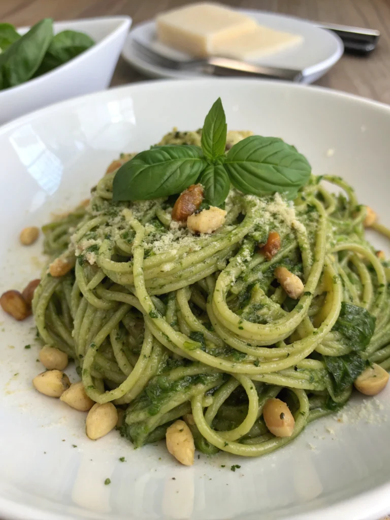 Vegan Pesto Pasta Vegan Pesto Pasta