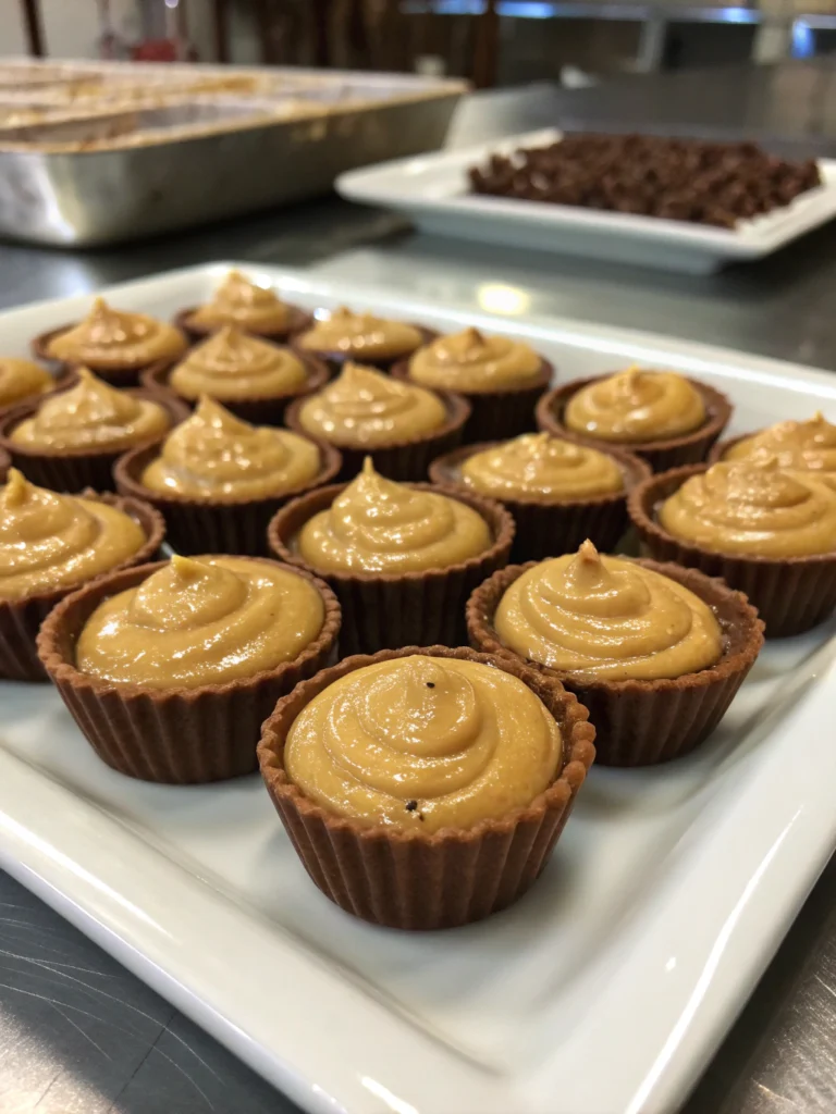 Peanut Butter Mousse Cups