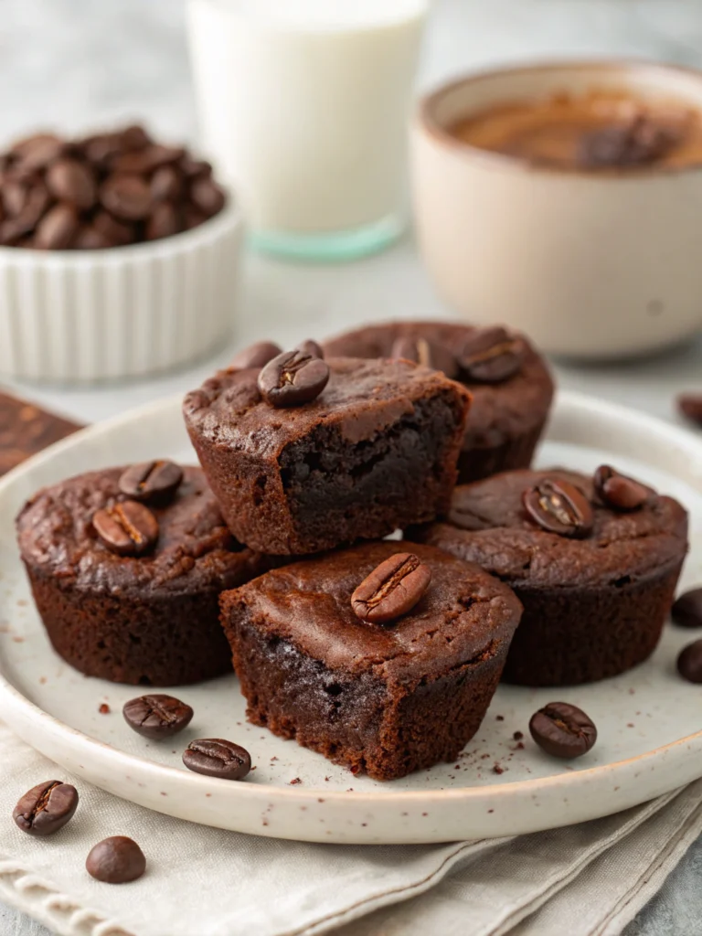Mocha Espresso Brownie Bites