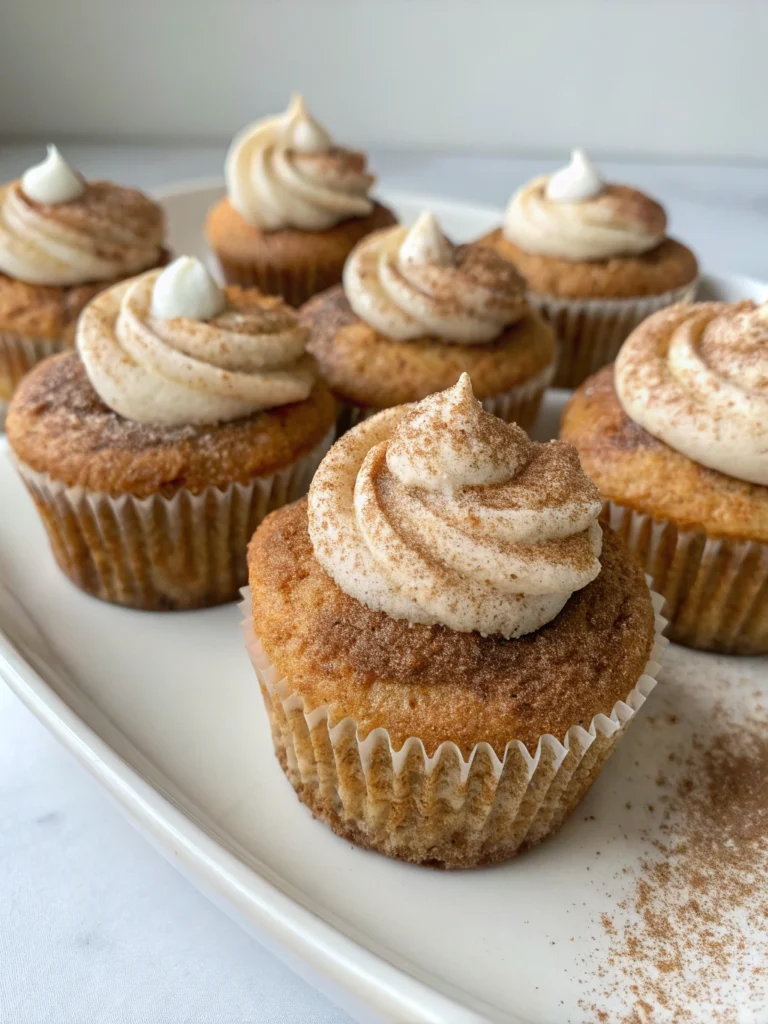 Cinnamon Churro Cupcakes Cinnamon Churro Cupcakes