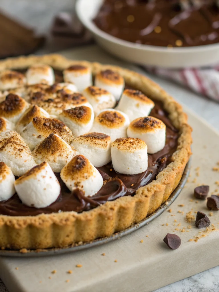 S’mores Chocolate Tart S’mores Chocolate Tart