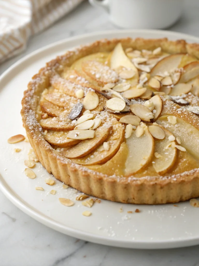 Pear and Almond Frangipane Tart Pear and Almond Frangipane Tart