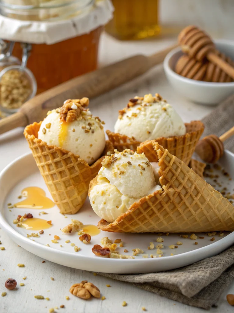 Honeycomb Ice Cream Honeycomb Ice Cream