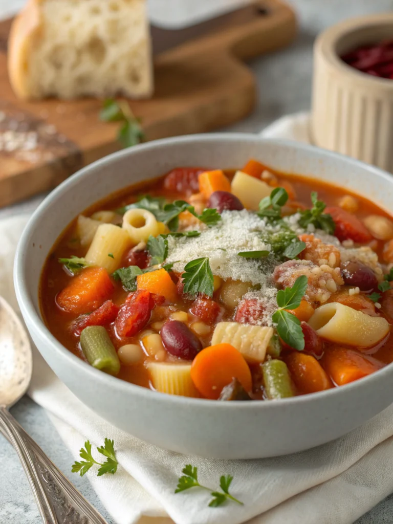 Classic Italian Minestrone Soup Classic Italian Minestrone Soup