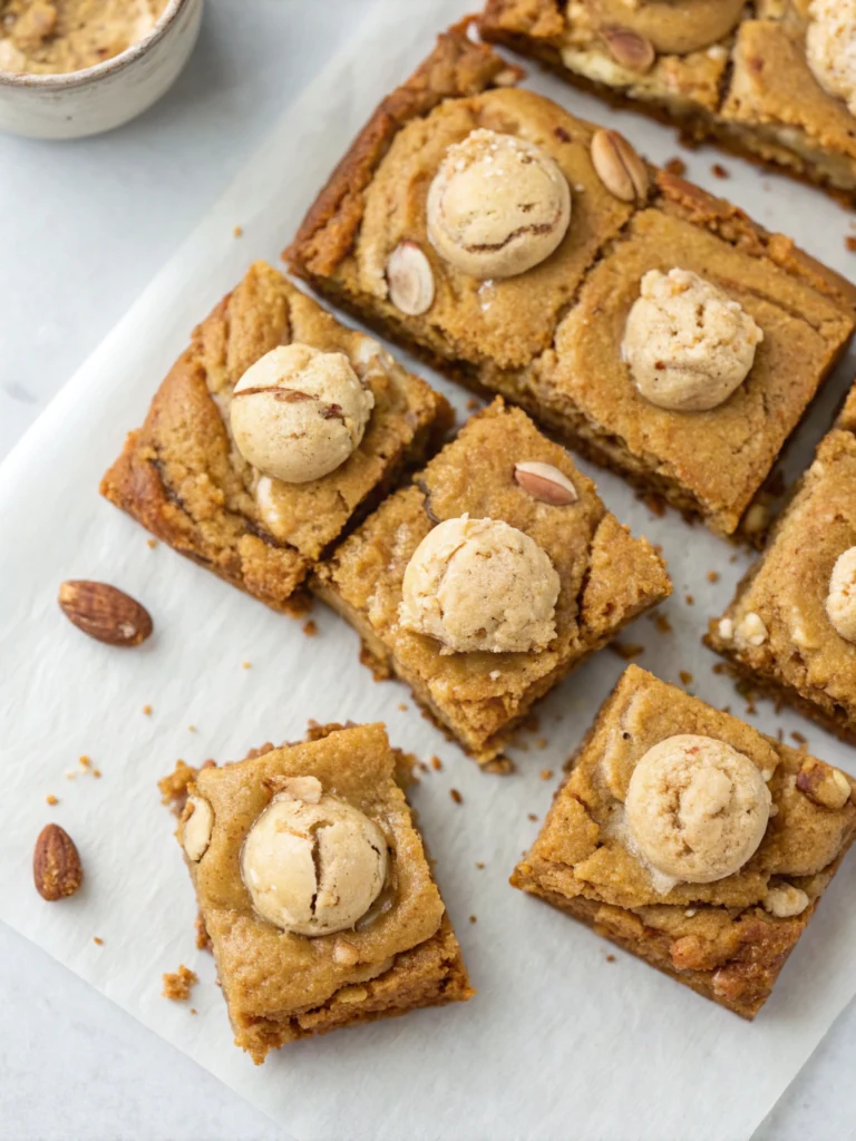Almond Butter Blondies
