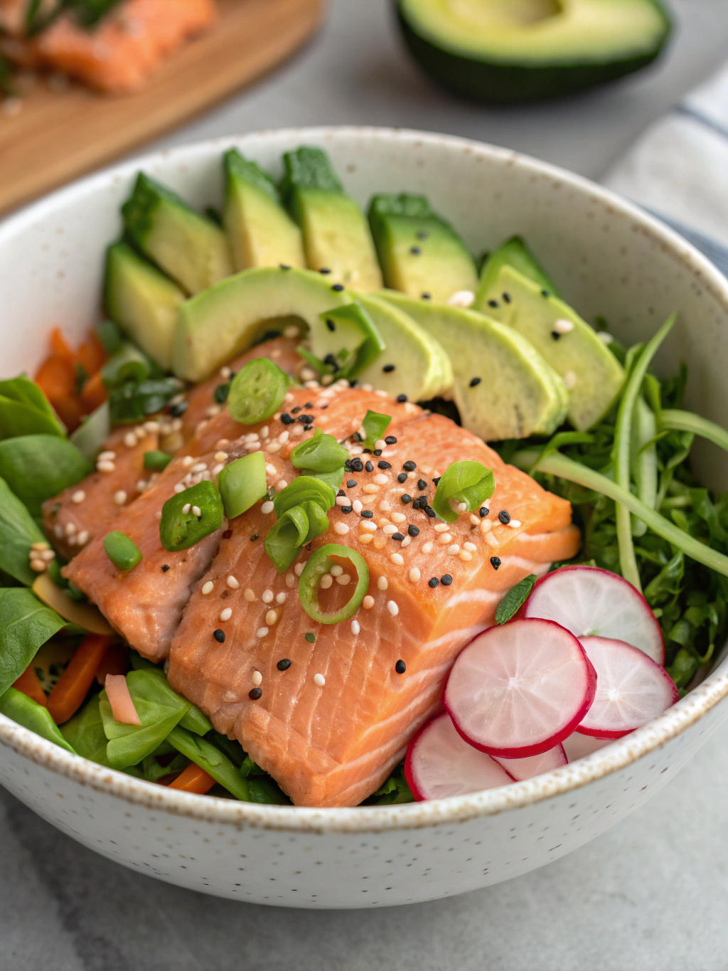 Salmon Bowl Ingredients