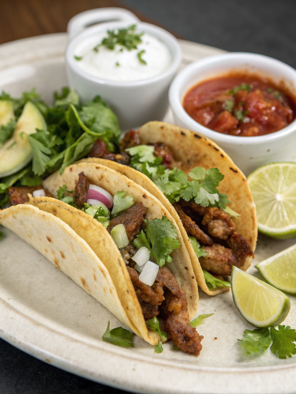 tacos for lunch