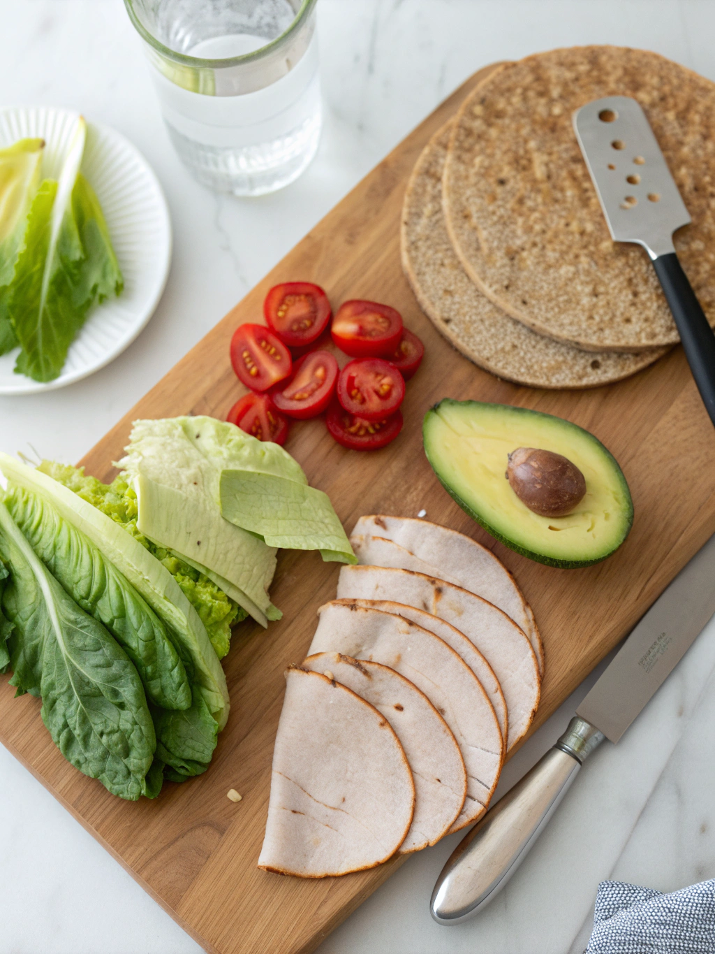 Turkey Wrap Lunch Recipe Ingredients