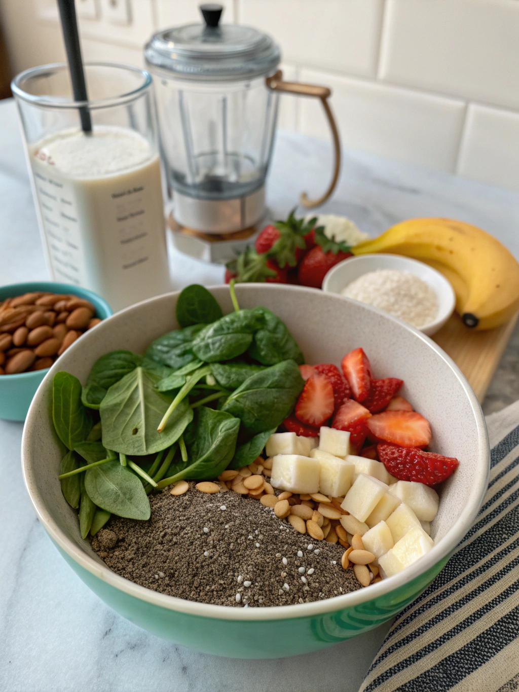 Chia Seed Smoothie Ingredients