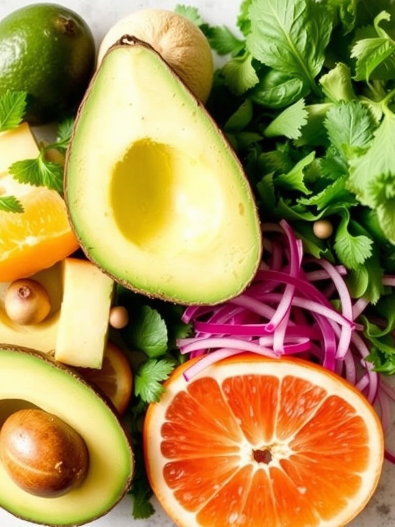 Citrus Avocado Salad ingredients
