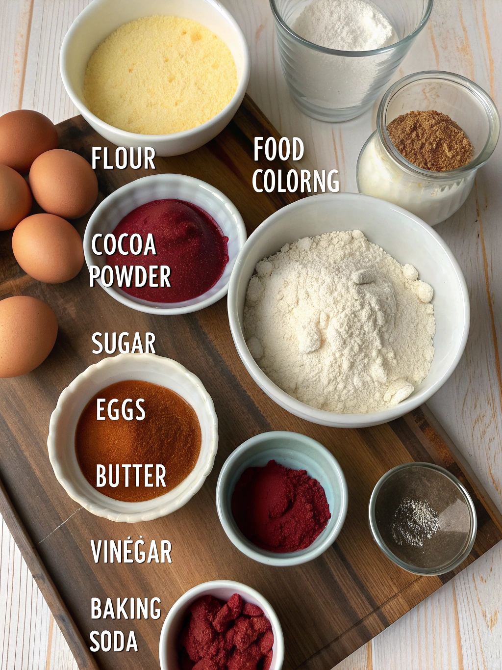 Red Velvet Cake Ingredients